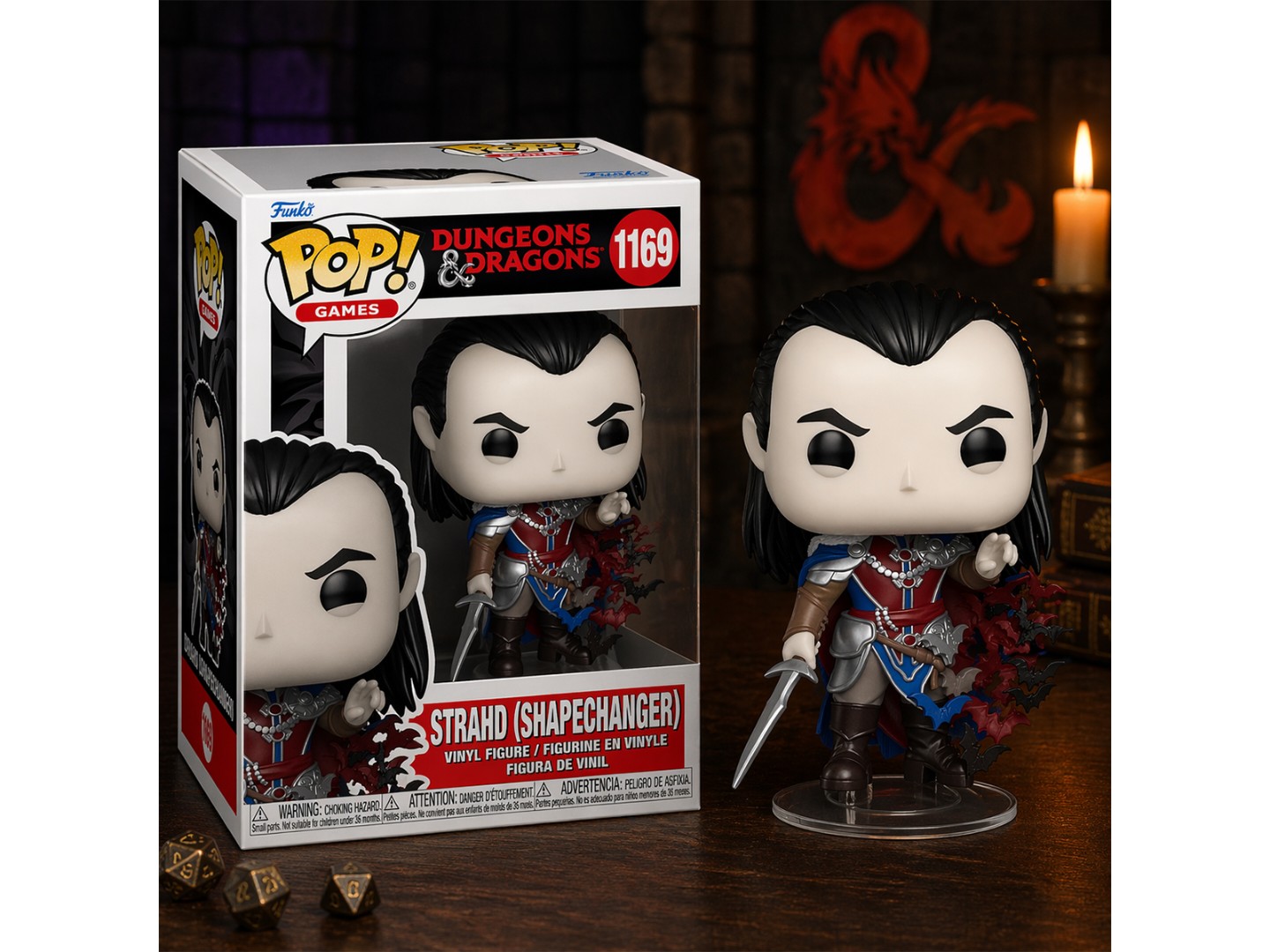 Колекційна фігурка FUNKO серії Підземелля та Дракони - СТРАД ФОН ЗАРОВИЧ (91563) — фото 2